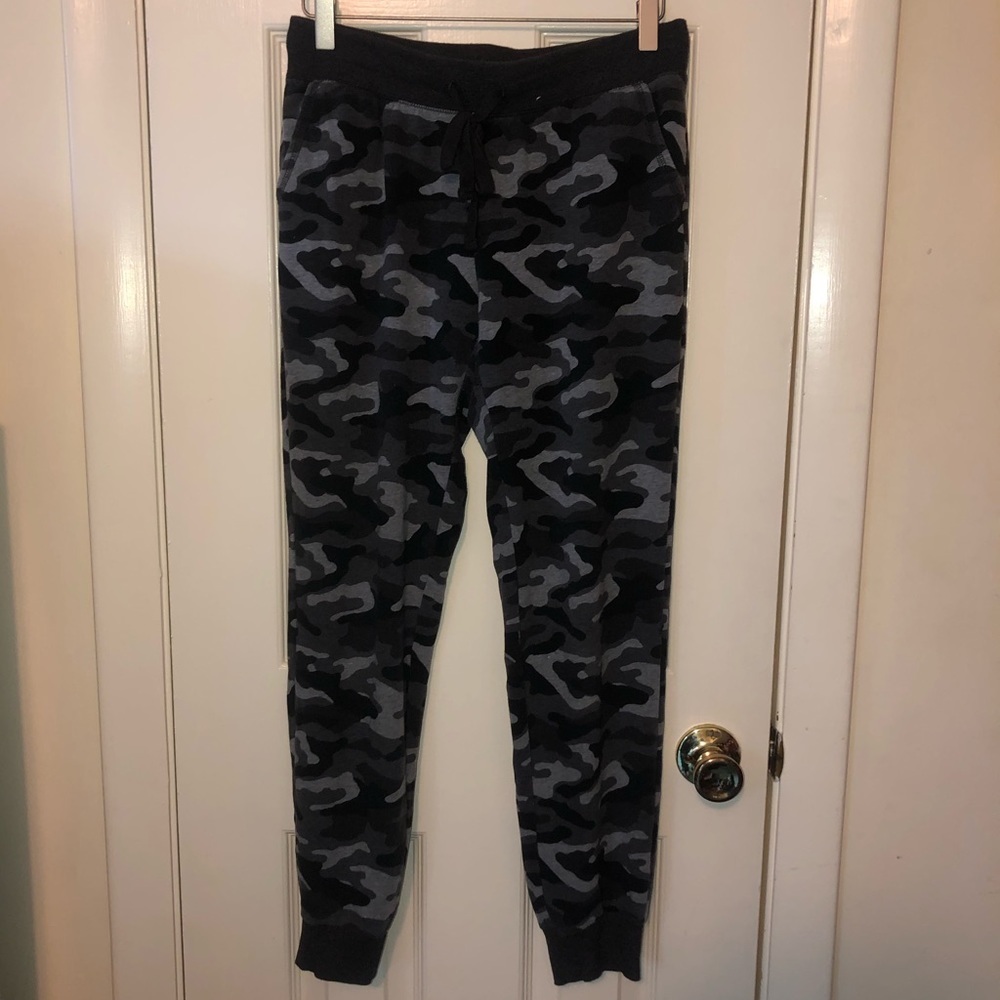 Flirtitude Grey Camo Sweatpants